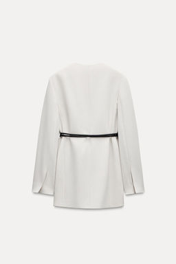ZW COLLECTION BELTED BLAZER - Zara фото 35