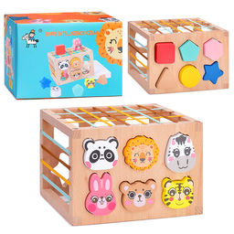 Сортер Фигуры и Животные в коробке