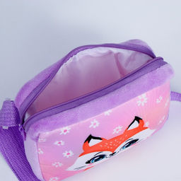 Сумка детская Лисичка, плюшевая