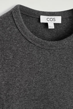 CAMISETA DE CANAL? AJUSTADA DE MANGA LARGA - H&m фото 3