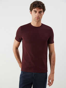 Bisiklet Yaka Penye Erkek Ti??rt