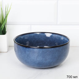 Салатник 700 мл тарелка глубокая / 44201-5,7 /уп 6/24/ Глазурованное реактивное покрытие / 756542