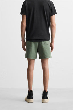 RELAXED FIT BERMUDA SHORTS - Zara фото 21