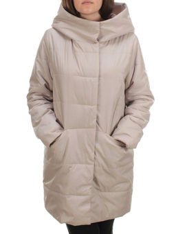 22225 BEIGE Куртка демисезонная женская (100 гр. синтепон) - Фабричный китай фото 2