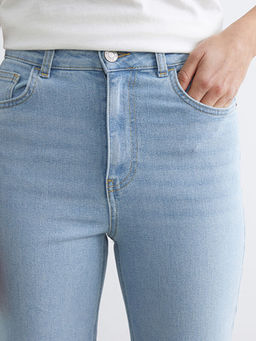 Straight Fit Kad?n Jean Pantolon