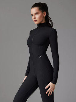 Моделирующий комбинезон в рубчик