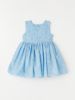 Bisiklet Yaka Kolsuz Dantelli K?z Bebek Elbise - Waikiki фото 3