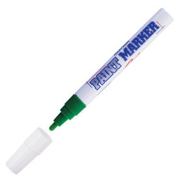 Маркер-краска MunHwa Paint Marker 4 мм зеленый, круглый наконечник