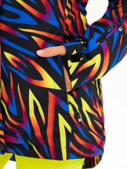 Женская горнолыжная сноубордическая куртка Alpha Endless Ultra Chaleur SNB 423/316_1 Разноцветный  фото 10