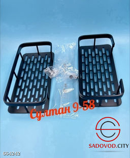 Полка настенная для ванной комнаты, 2 шт