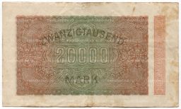 20000 марок 1923 года Германия