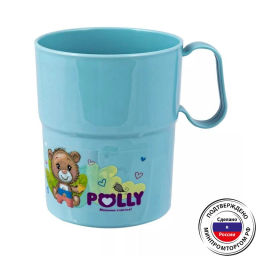POLLY- кружка детская 0,3л с рисунком