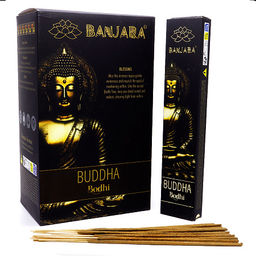 Благовония BANJARA Buddha Bodhi Super Premium качество светлые пыльцовые 15гр 13палочек