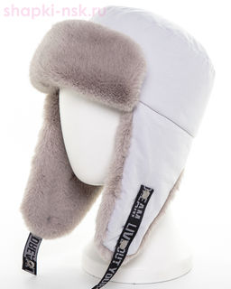 Тиффани плащевка рубчик Ушанка женская (56-58)