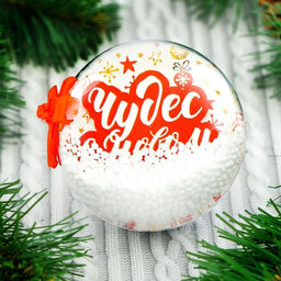 Новогодний шар с игрушкой Машинка - Woow toys фото 7