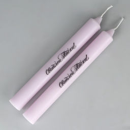 Свечи высокие с нанесением Светлой Пасхи!, 2 шт., фиолет., 9 х 2.1 х 2.1 см - Семейные традиции фото 4