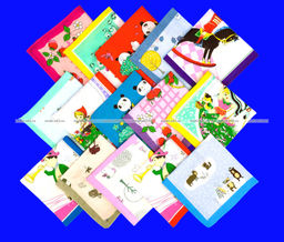 Цена за 10 пар. Носовые платки детские плотный поплин