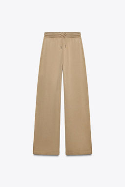 FADED WIDE-LEG TROUSERS - Zara фото 14
