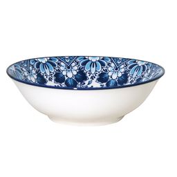 Миска суповая 18 см 570 мл (подглазурная деколь Голубая) арт.MFK07976 /МФК/  фото 2