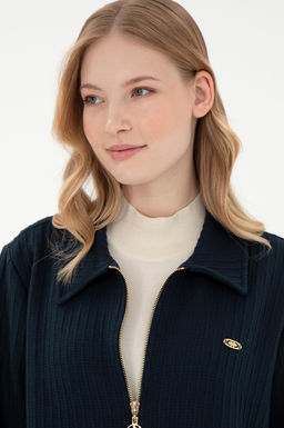 Женский темно-синий свитшот Неожиданная скидка в корзине - U.s. polo assn фото 9