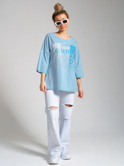 897 Футболка из турецкого хлопка - Svetekst фото 35