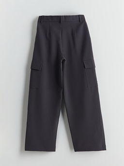 Wideleg Pileli K?z ?ocuk Pantolon