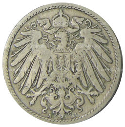 10 пфеннигов 1900 года А Германия