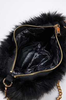 Siyah Zincir Ask?l? Suni Kurk Kad?n Omuz Canta TAKAW26OC00095 - Trendyolmilla фото 7