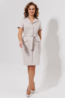 Платье Galean Style 814.1 бежевый фото 7