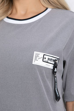 Джемпер Ника (серый) Б8339 - Lt collection фото 4