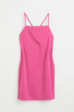 Vestido lencero de sat?n