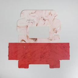 Цена за 5 шт. Коробка для эклеров, кондитерская упаковка, 5 вкладышей, You are Beautiful, 25.2?15?7 см