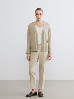 V Yaka Kad?n Triko H?rka