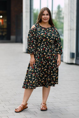 Платье Luxury Moda 1413 зеленый
