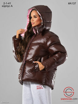 Куртка зимняя женская с капюшоном - Bruno фото 3