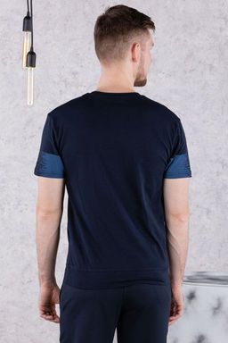 брюки спортивные 
 3.MM002A-синий-тёмный - Iron man фото 6