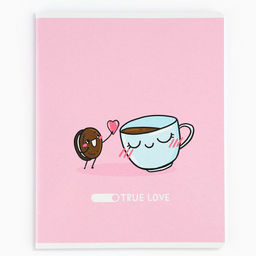 Цена за 3 шт. Тетрадь в клетку, 48 л., А5, на скрепке, блок №1 Истинная любовь МИКС - Artfox study фото 5