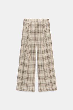 CHECK TROUSERS ZW COLLECTION - Zara фото 4