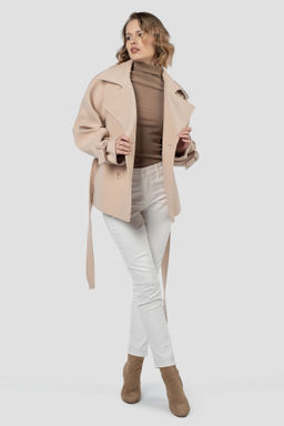 Пальто женское демисезонное (пояс)