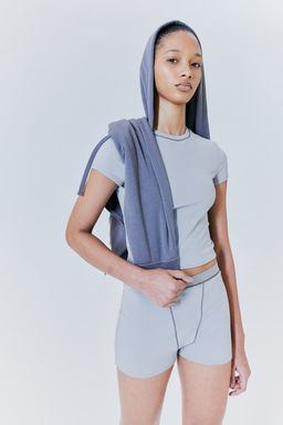 Camiseta y pantalon corto boxer de pijama - H&m фото 3