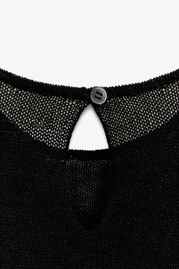 POINTELLE KNIT TOP WITH SIDE DETAIL - Zara фото 8