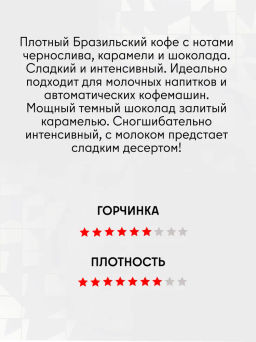 Кофе Бразилия Фернандо Сити  / молотый - Калипсо фото 2
