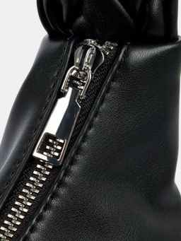 Сумка женская, черная, 24*10*19,5