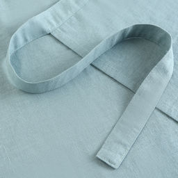 Фартук кухонный женский на завязках SL HOME Olive, 95×140 см, 100% лён, 200 г/м²