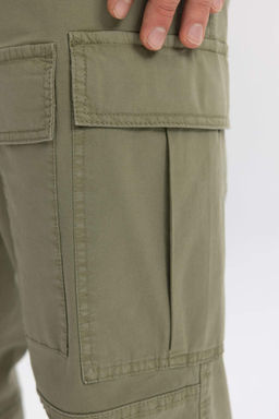 Прямые брюки-парашюты с карманами-карго и карманами Relax Fit - Defacto фото 5