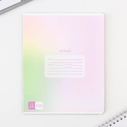 Тетрадь А5, 12 листов на скрепке в косую линейку Школьные принадлежности, 5 видов МИКС, белизна 96% . - Artfox study фото 21