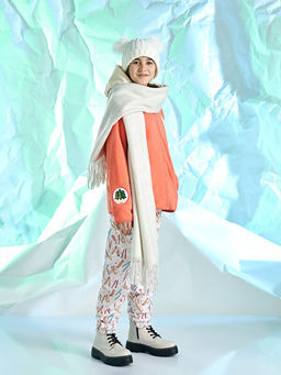 Dik Yaka Nak??l? Uzun Kollu K?z ?ocuk Fermuarl? Sweatshirt - Waikiki фото 2