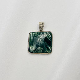Кулон из камня Серафинит - Радуга самоцветов фото 2