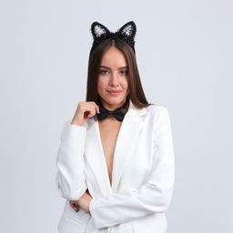 Карнавальный набор Киска, бабочка, ушки