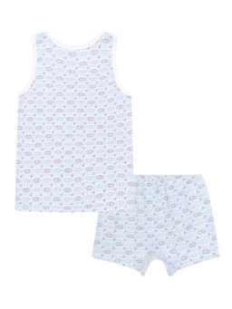 Гарнитур для мальчика белыйснежинки